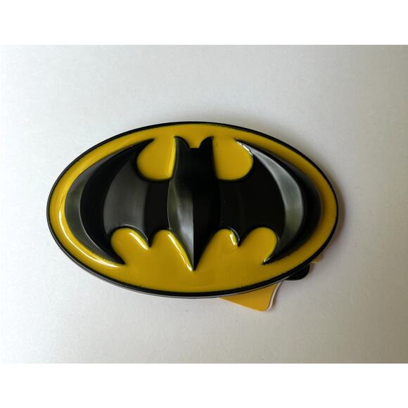 Batman Yellow Belt Buckle DC Universe Belt Accessories Unisex - Picture 1 of 12